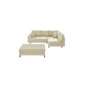 Produktbild: S-STYLE Ecksofa mit Hocker  Trygve , beige , Maße (cm): B: 231 H: 81