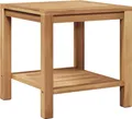 Produktbild: vidaXL Couchtisch Braun 45 x 45 x 45 cm Teak-Massivholz