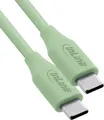 Produktbild: InLine USB 2.0 Kabel - USB-C Schnellladekabel 100W - Matcha Latte - 1m (35891G)