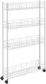Produktbild: Metaltex Rollwagen Fino, mit 4 Etagen, 16x60x95 cm