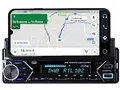 Produktbild: Trevi SCD 5753 DAB+ Digitales Autoradio 160 W mit Smartphone-Halterung bis 7 Zoll, kabellos und schnellem USB-Aufladen, inklusive Antenne und App