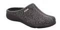 Produktbild: Rohde 6550 Bari Schuhe Damen Hausschuhe Pantoffeln Softfilz Weite G, Größe:42 EU, Farbe:Grau