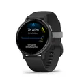 Produktbild: Garmin vivoactive 5 schiefergrau/schwarz Herzfrequenzmessung am Handgelenk 010-02862-10