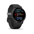 Produktbild: Garmin vivoactive 5 Sportuhr schwarz schiefergrau Smartwatch AMOLED AOD