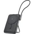 Produktbild: Choetech B735 magnetic powerbank 10000mAh 20W PD + USB-C cable (black) - Schwarz
