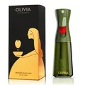Produktbild: OLIVIA 200ml Glas-Ölsprüher - Kontinuierliche Ölsprühtechnik mit Portionskont...