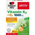 Produktbild: Doppelherz Vitamin K2+D3 1000 I.E. Tabletten 120 St