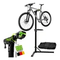 Produktbild: Juskys Klappbarer Fahrrad Reparaturständer - Höhenverstellbar mit Gummibeschichtung bis 50 kg