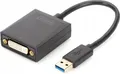 Produktbild: DIGITUS USB 3.0 Grafik Adapter, USB A zu DVI, Full HD, 1920x1080 Pixel