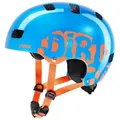 Produktbild: Uvex Kinderfahrradhelm Kid 3 Dirtbike blue-orange (metallic) blau 55-58cm S-M