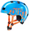 Produktbild: UVEX Kid 3 Kinderhelm Dirtbike Blue Orange M‑L 55‑58 cm