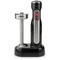 Produktbild: Nedis Stabmixer - 100 W - Geschindigkeitseinstellung: 1 Geschindigkeitsstufe - Schwarz / Silber - Schwarz/Silber