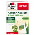 Produktbild: Doppelherz Abführ-Kapseln Rizinol 1000 mg - Rizinusöl 100% pflanzliches Abführmittel bei Verstopfung & Darmträgheit - 30 Weichkapseln