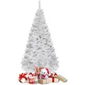 Produktbild: Costway Weihnachtsbaum, Weiß, Kunststoff, 180 cm, Dekoration, Weihnachtsdekoration, Weihnachtsbäume & Zubehör
