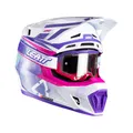 Produktbild: LEATT Moto Kit 7.5 Helmet - V26 | Purple | M 57-58cm - 1026000402