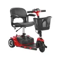 Produktbild: VEVOR 3-Rad-Seniorenmobil Elektromobil Mobilitätsroller klappbar 20km120kg Rot