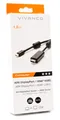 Produktbild: Vivanco Mini DisplayPort > HDMI Verbindungskabel 1,8m Audio Video Adapter 366