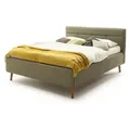 Produktbild: meise.möbel Polsterbett Lotte 140 x 200 cm Stoff Grün