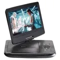 Produktbild: Denver MT-1097 Tragbarer DVD-Player mit 10 Zoll Bildschirm & inkl. Fernbedienung - Schwarz
