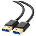 Produktbild: Ugreen USB-A 3.0 zu USB-A 3.0 Kabel (1 m, USB 3.2 Gen 1, 5 W) (10370)