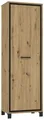 Produktbild: Dielenschrank TRONDHEIM Artisan Eiche / Schwarzeiche Optik, von Forte