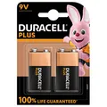 Produktbild: DURACELL 2 Batterien PLUS E-Block 9,0 V