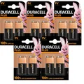 Produktbild: 5 x Duracell Plus 9V 6LR61 E-Block Batterie - 2er-Pack