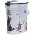 Produktbild: Curver Futterbehälter Katzenfutter Container weiß weiß 10000 ml