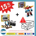 Produktbild: LEGO Creator 3in1 Super Roboter 31124 & Retro Kamera 31147 – Set Komplett