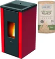 Produktbild: Pegaso Pelletofen VERA, 7 kW, Zeitbrand, Stahl