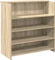 Produktbild: vidaXL Empfangstresen Sonoma-Eiche 100 x 50 x 103,5 cm Holzwerkstoff