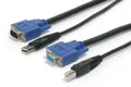 Produktbild: Neomounts Newstar KVM Switch Cable USB Kabel für Tastatur, Video und Maus schwarz 3m