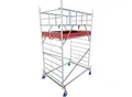 Produktbild: Alu-Fahrgerüst Krause ProTec XXL, 200 kg/m², gebremste Rollen, L 2000 x B 1400 x H 4300 mm