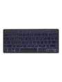 Produktbild: Gembird KB-BTRGB-01-DE - keyboard - QWERTZ - German - black - Tastaturen - Deutsch - Schwarz