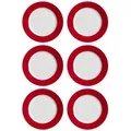 Produktbild: Ritzenhoff & Breker DOPPIO Dessertteller 20 cm rot 6er Set