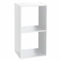 Produktbild: 5five Simply Smart Regal Mix N Modul 2x1, Holzspahn, Weiß, 34.5x67.5 cm, 138967C