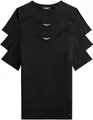 Produktbild: Tommy Hilfiger Herren 3er Pack T-Shirts Kurzarm Stretch V-Ausschnitt, Schwarz (Black/Black/Black), XL