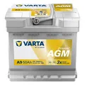 Produktbild: VARTA A9 Dynamic AGM Autobatterie 50Ah 550901054 PKW KFZ Auto Starter Batterie