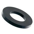 Produktbild: OEM 100 Stück Nylon Flachwascher M3, Schwarz, 7.0mm, 3.2mm, 0.5mm