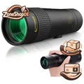 Produktbild: Aurosports 10-30x40 Zoom Monokular Teleskop Erwachsene, Bak4 Prisma Dual Fokus F