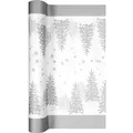Produktbild: Home Fashion, TL Tree and Snowflakes, Tischläufer, 490 cm x 40 cm, aufgerollt, 1 Stück pro Pack