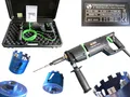 Produktbild: Eibenstock EHD 1500 Diamantbohrmaschine Kernbohrmaschine + 2 Dosensenker 68 + 82