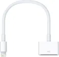 Produktbild: Adapter Kabel 8 pin Stecker auf 30 pol Buchse passend für Apple iPad iPhone 5/5S/6/6S/Plus