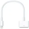 Produktbild: Adapter Kabel 8 pin Stecker auf 30 pol Buchse passend für Apple iPad iPhone 5/5S/6/6S/Plus - Weiß