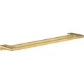 Produktbild: hansgrohe AddStoris Badetuchhalter 41743990 Länge 648mm, doppelt, Wandmontage, Metall, polished gold optic