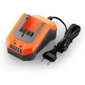 Produktbild: Fuxtec Li-ion Schnell-ladegerät 2,4a 70w Fx-e1lg2a – Für 2ah & 4ah Batterie Passend 20 Volt Gartengeräte – Ladespannung 20.9v