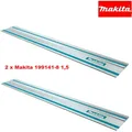 Produktbild: MAKITA 2 x 199141-8 GUIDE RAIL 1,5m Führungsschiene für SP6000 SP6000K1 2 Stücke