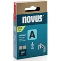 Produktbild: Novus Feindrahtklammern A 53 6mm 800 Stk. (042-0776)