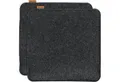 Produktbild: Miqio Sitzkissen 2 er Set Sitzkissen 2 Sitzauflage mit Antirutschnoppen 35 x 35 cm, Nachhaltig: Aus recycelten PET Flaschen hergestellt.