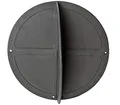 Produktbild: wellenshop Signal-Ankerball Durchmesser 31 cm steckbar schwarz Signalball Anker-Markierung Sichtzeichen Seezeichen Boot